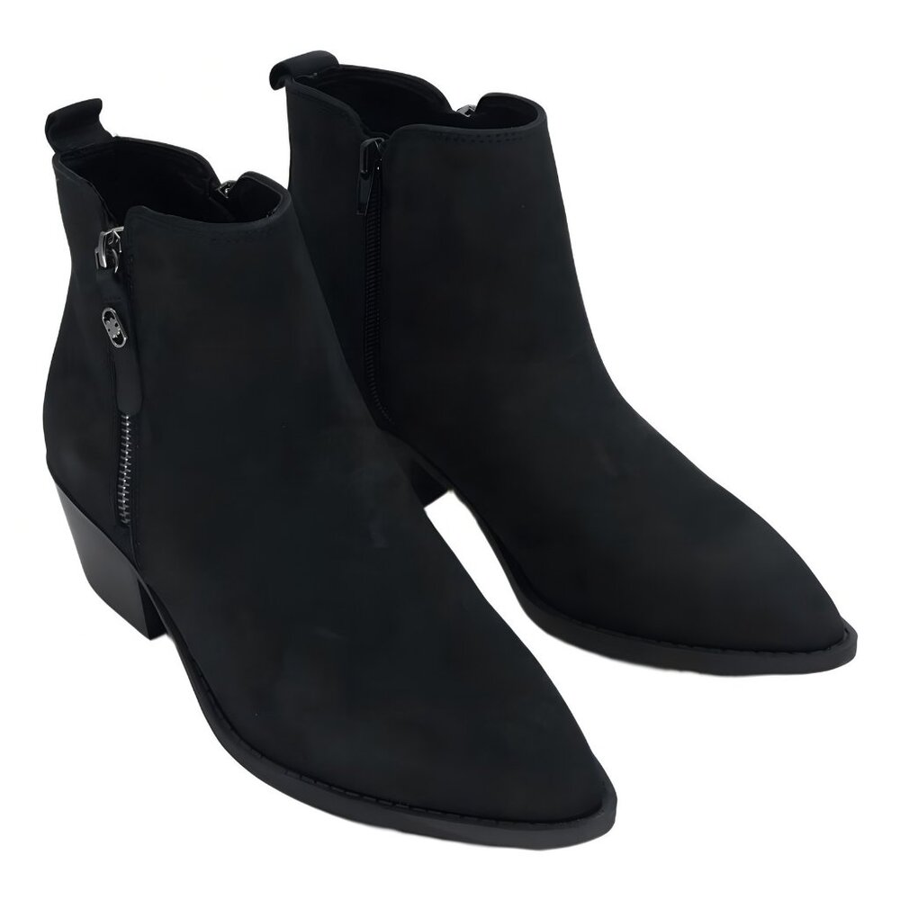 Lucky Brand Ailein Pointed Toe Ankle Boots Black - 7M - Picture 4 of 6